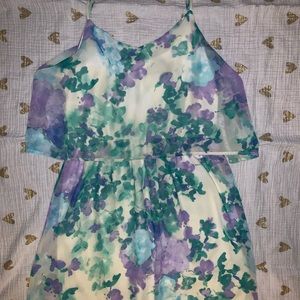 Floral boutique dress